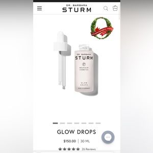 Dr. Barbara Sturm glow drops new with box 30 mL